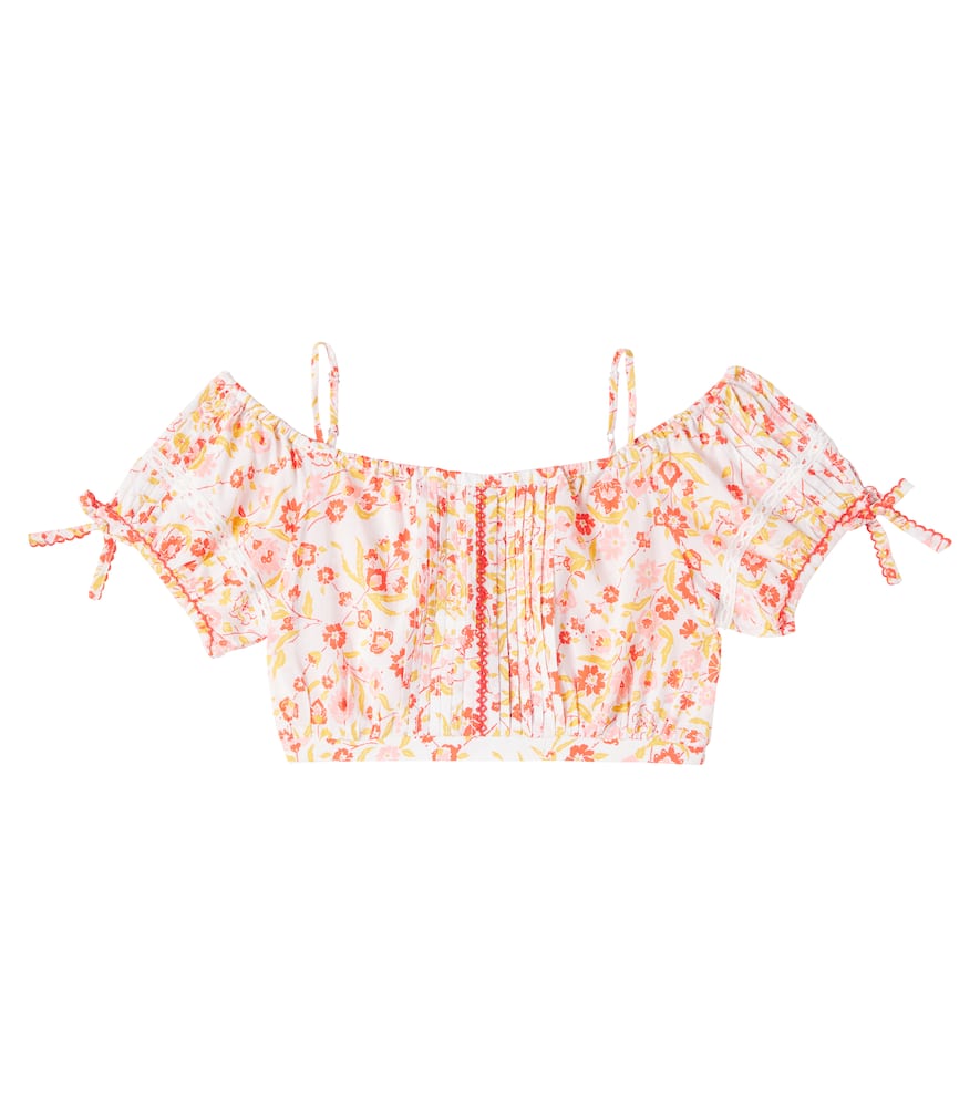 Bonny floral crop top