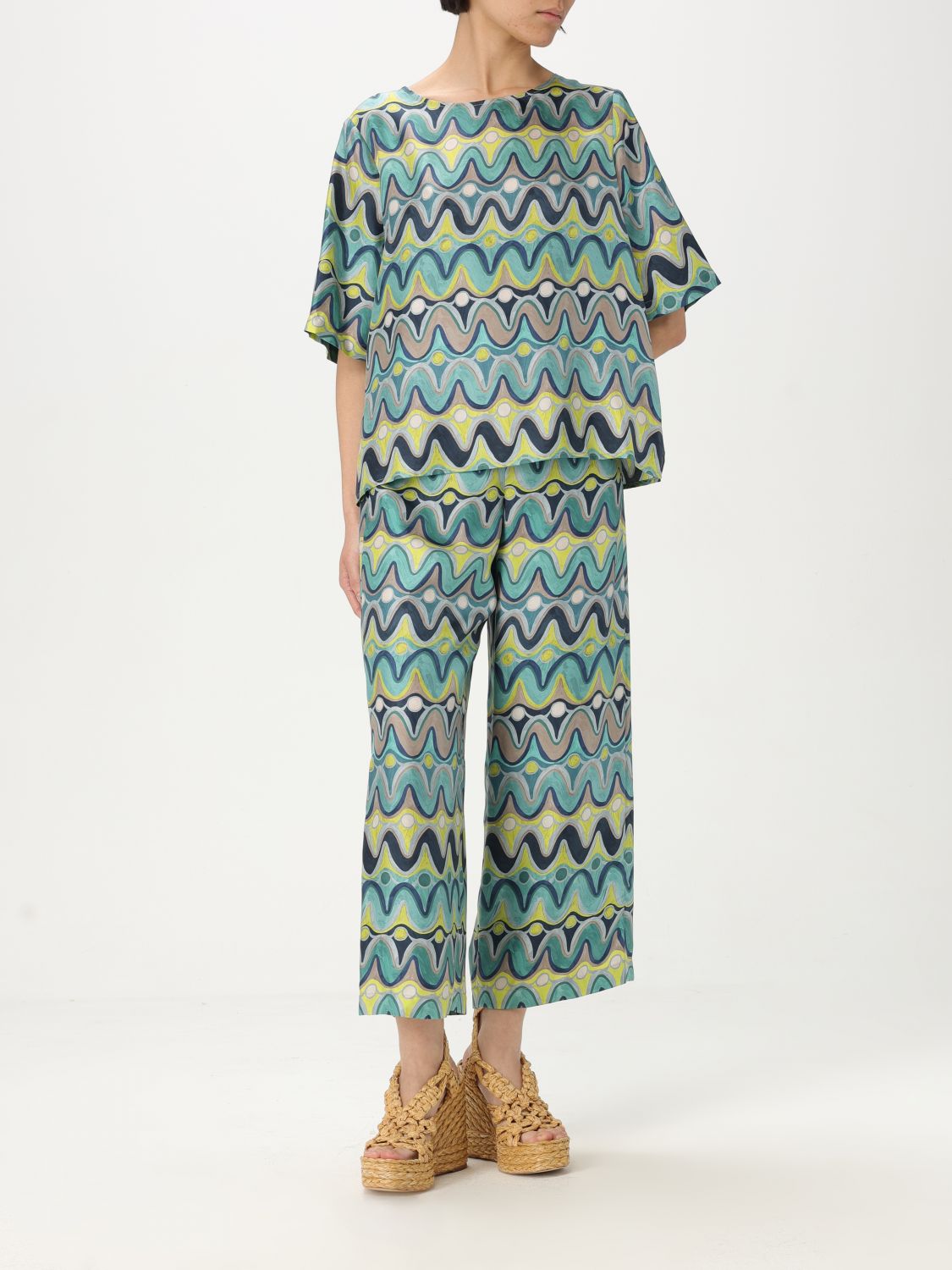 Sweater MALIPARMI Woman color Green