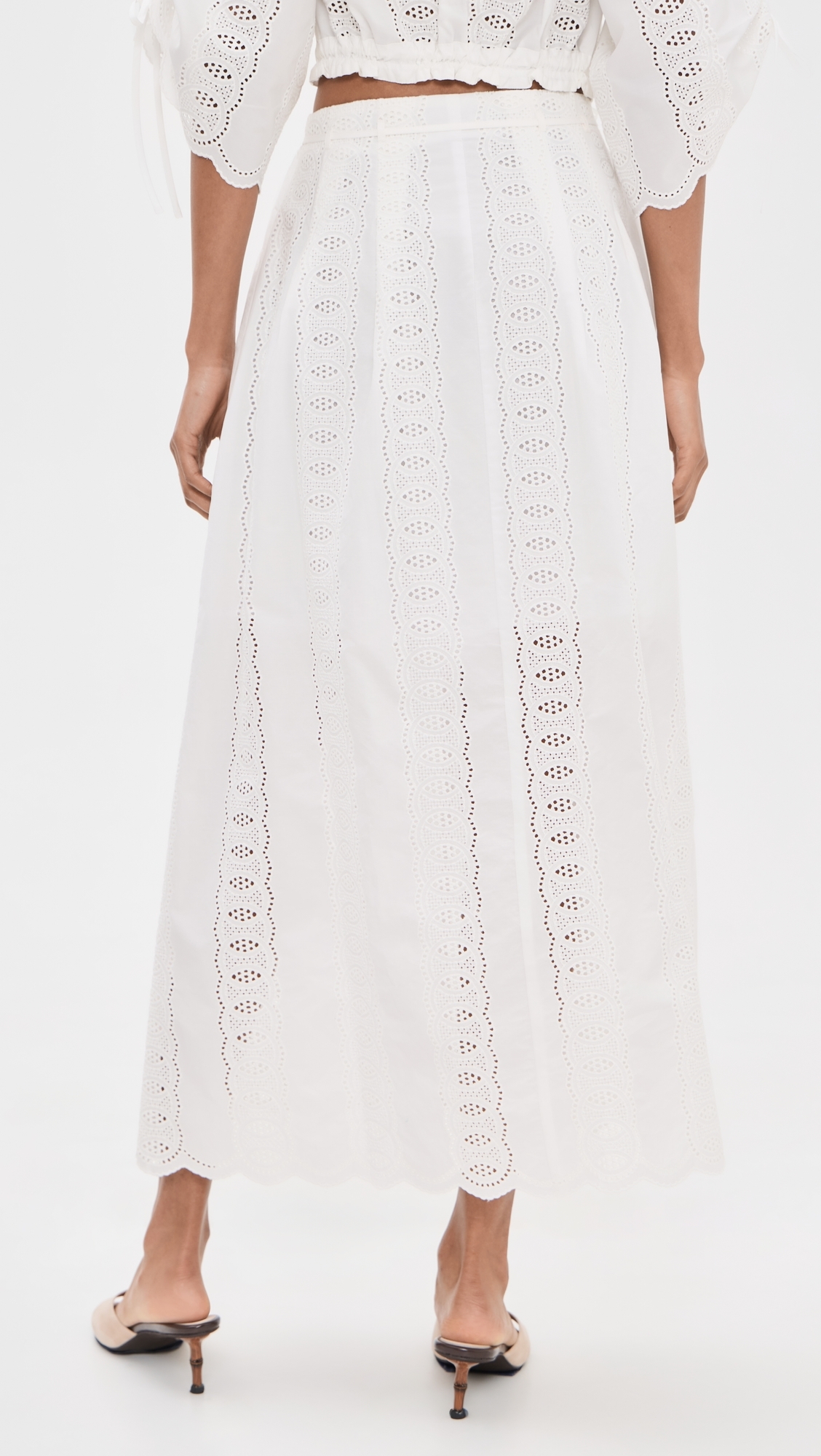Amaris Skirt White Eyelet