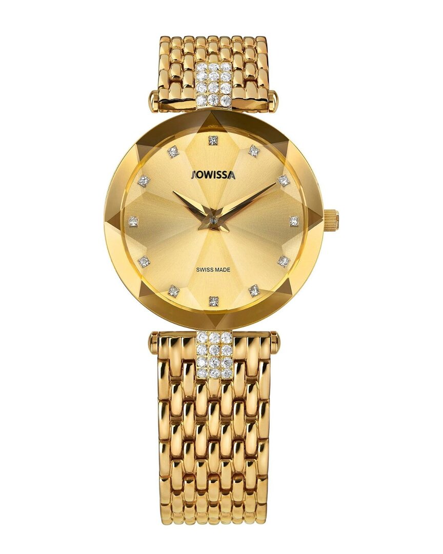 Facet Strass Swiss Ladies Watch