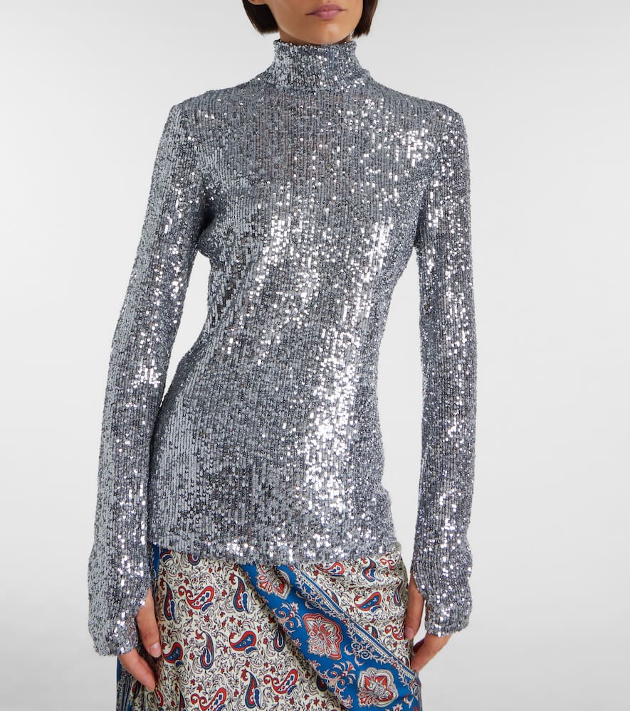 Sequined top