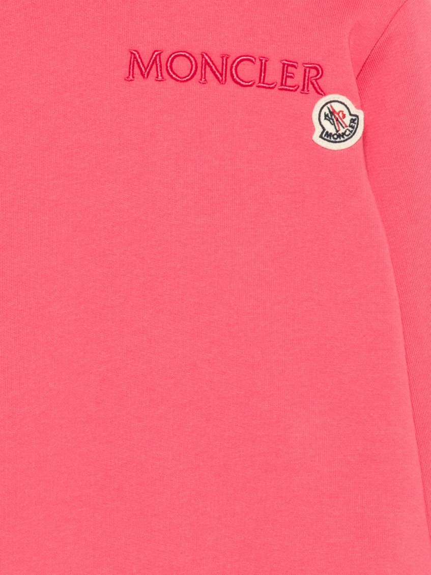 Girls Pink Logo Hoodie