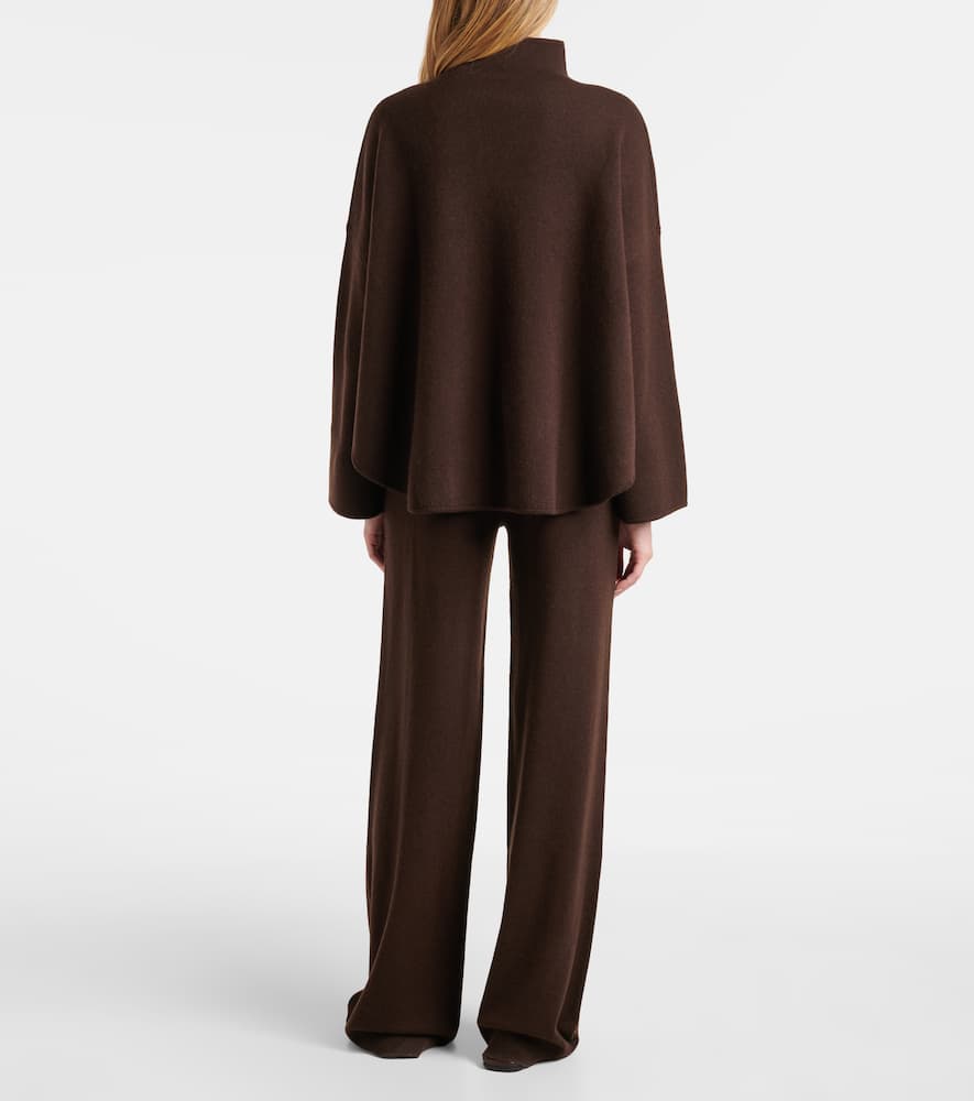 Wool and cashmere turtleneck sweater