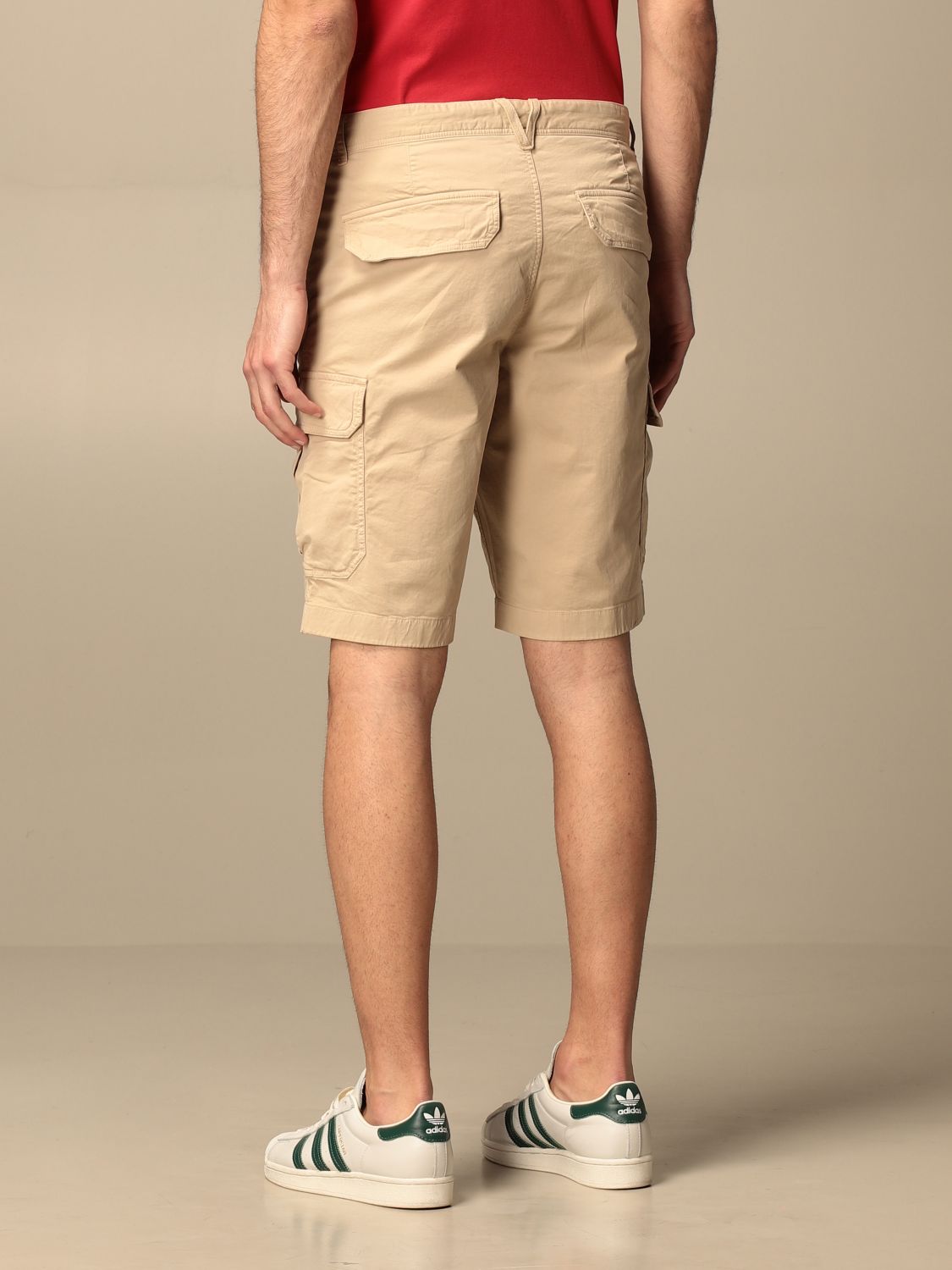 Short Men colour Beige
