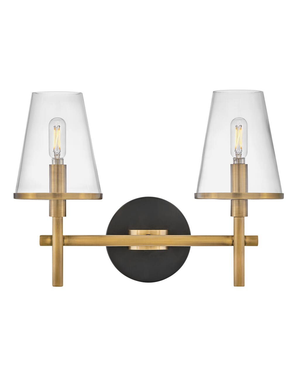 Heritage Brass LED Vanity from the Marten Collection