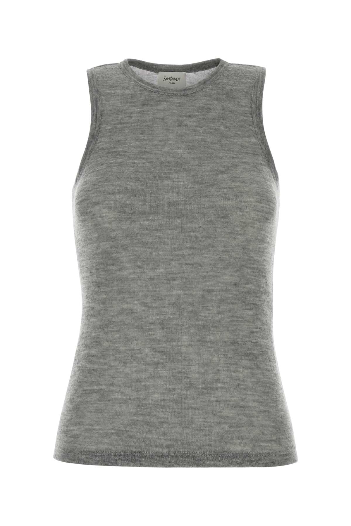 Cashmere Tank Top — Gray