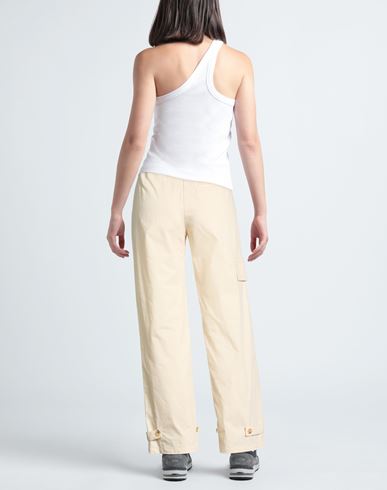 Woman Pants Ivory Size 4 Cotton, Polyamide, Elastane