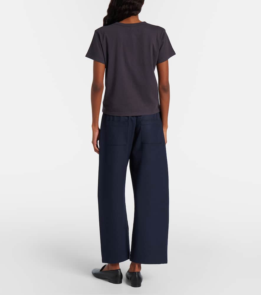Jane wool-blend wide-leg pants