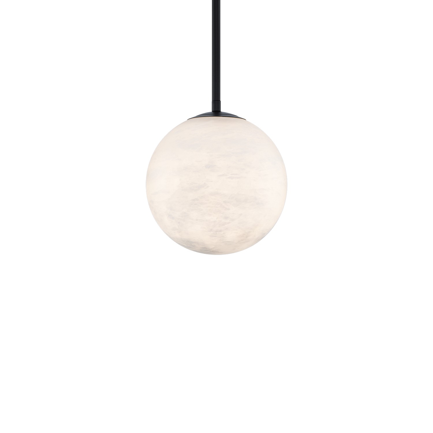 Black LED Mini Pendant from the Pisces Collection