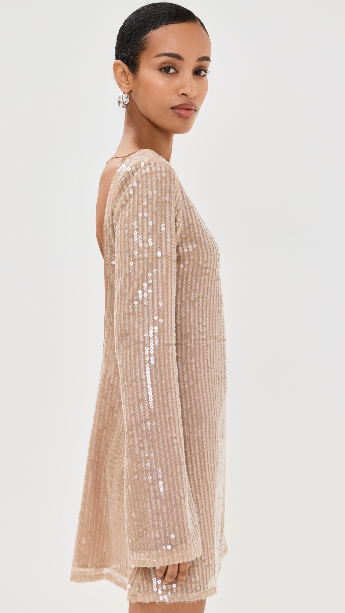 Sereia Dress Champagne Sequin 