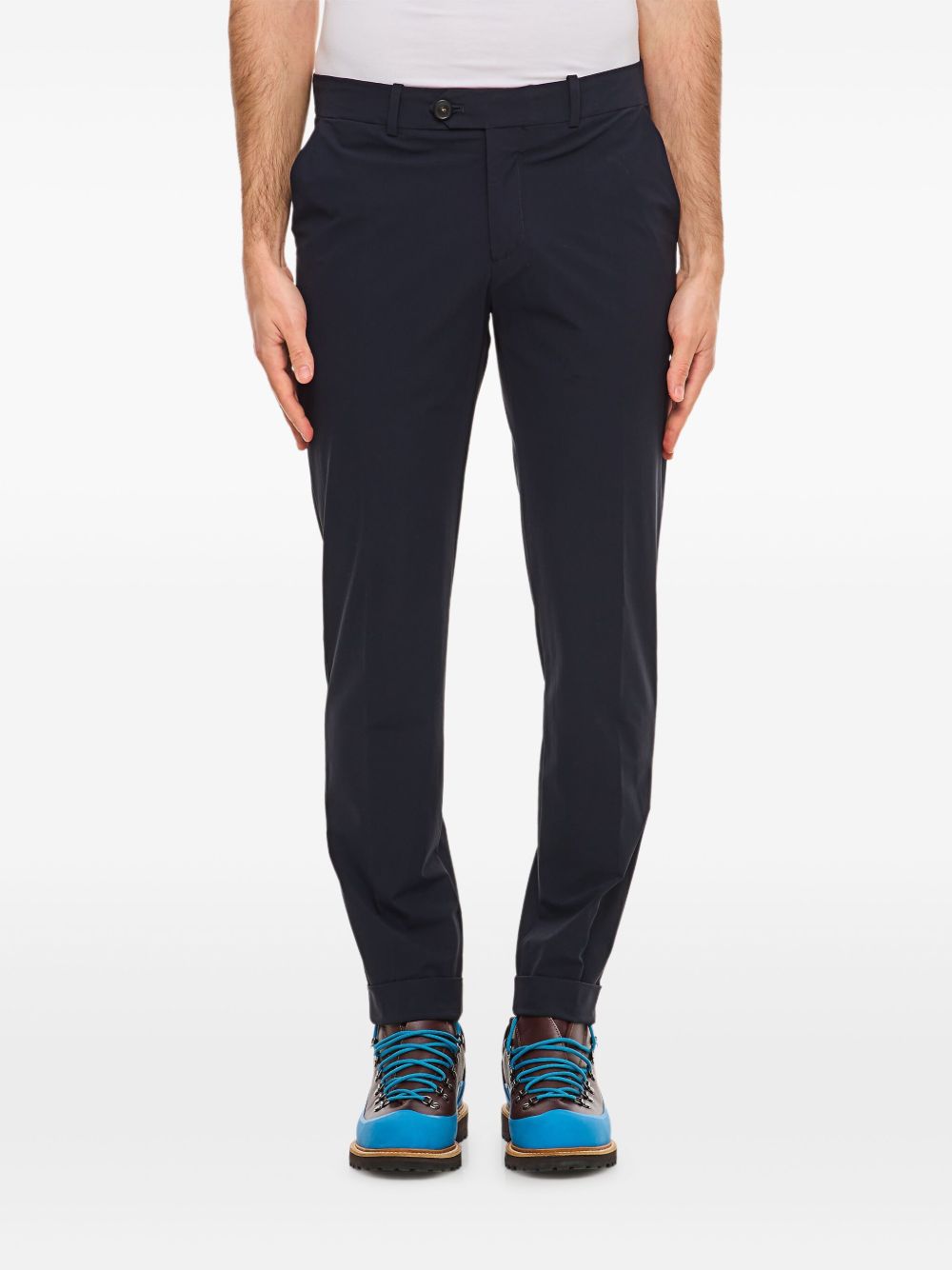 Tailored chino trousers - Blue