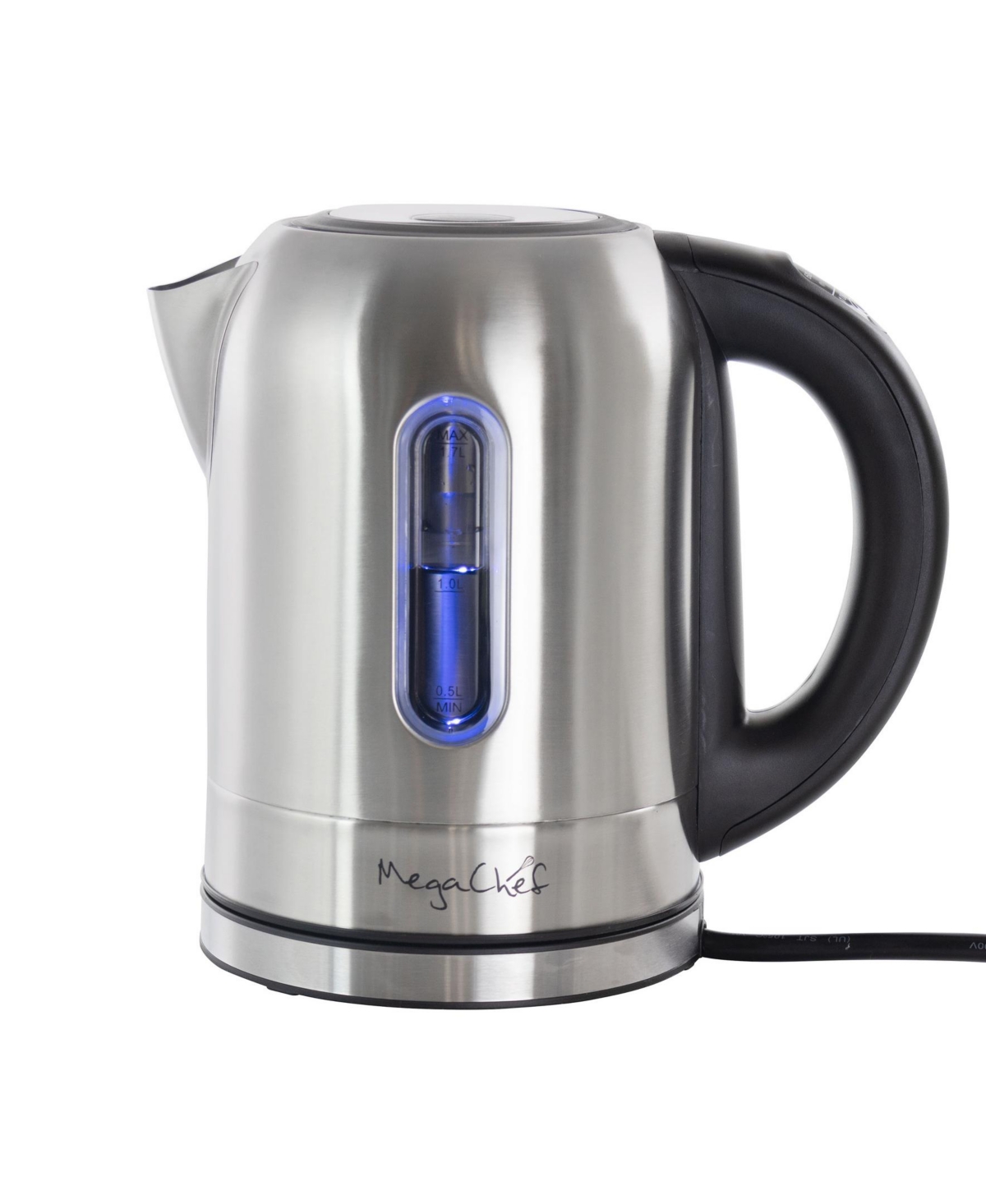 1.7Liter Stainless Steel Electric Tea Kettle with 5 Preset Temperature - Silver
