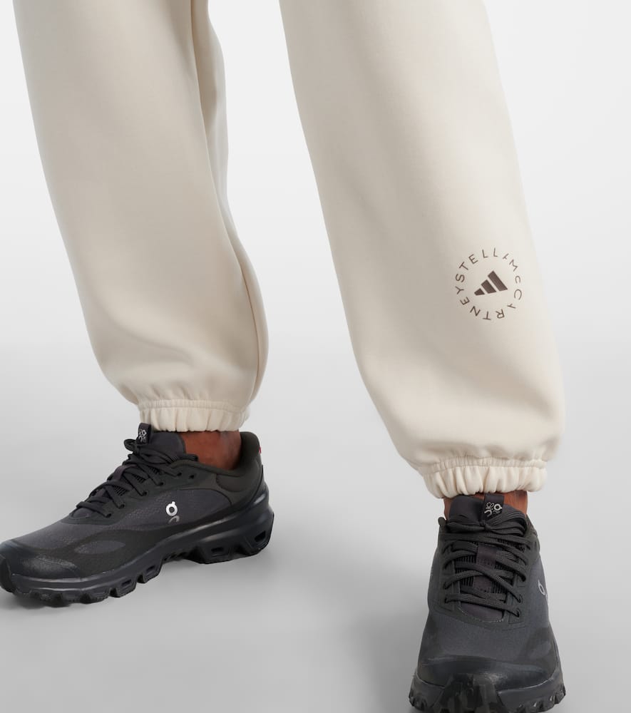 Logo cotton-blend fleece sweatpants