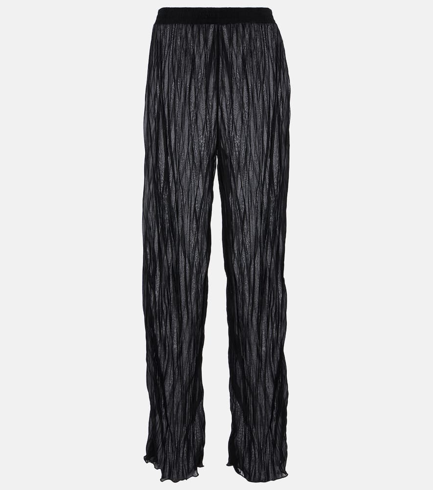 Mika high-rise straight pants