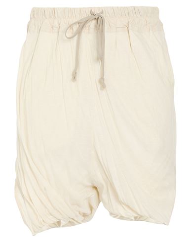 Man Shorts & Bermuda Shorts Cream Size 34 Cotton