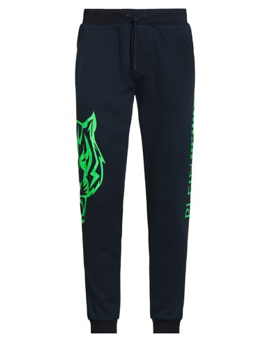 Man Pants Midnight blue Size M Cotton, Polyester