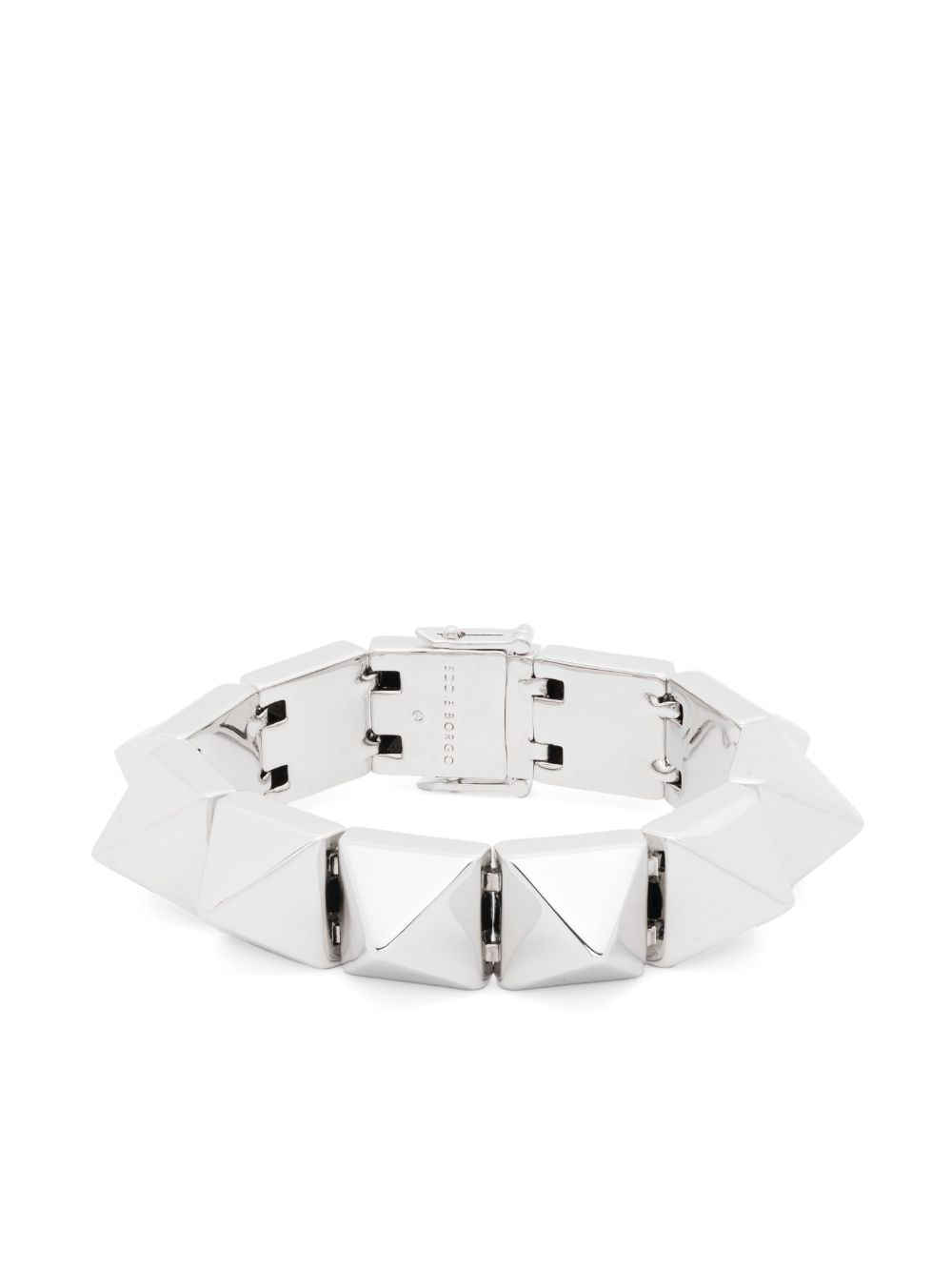 Large Pyramid bracelet - Silver