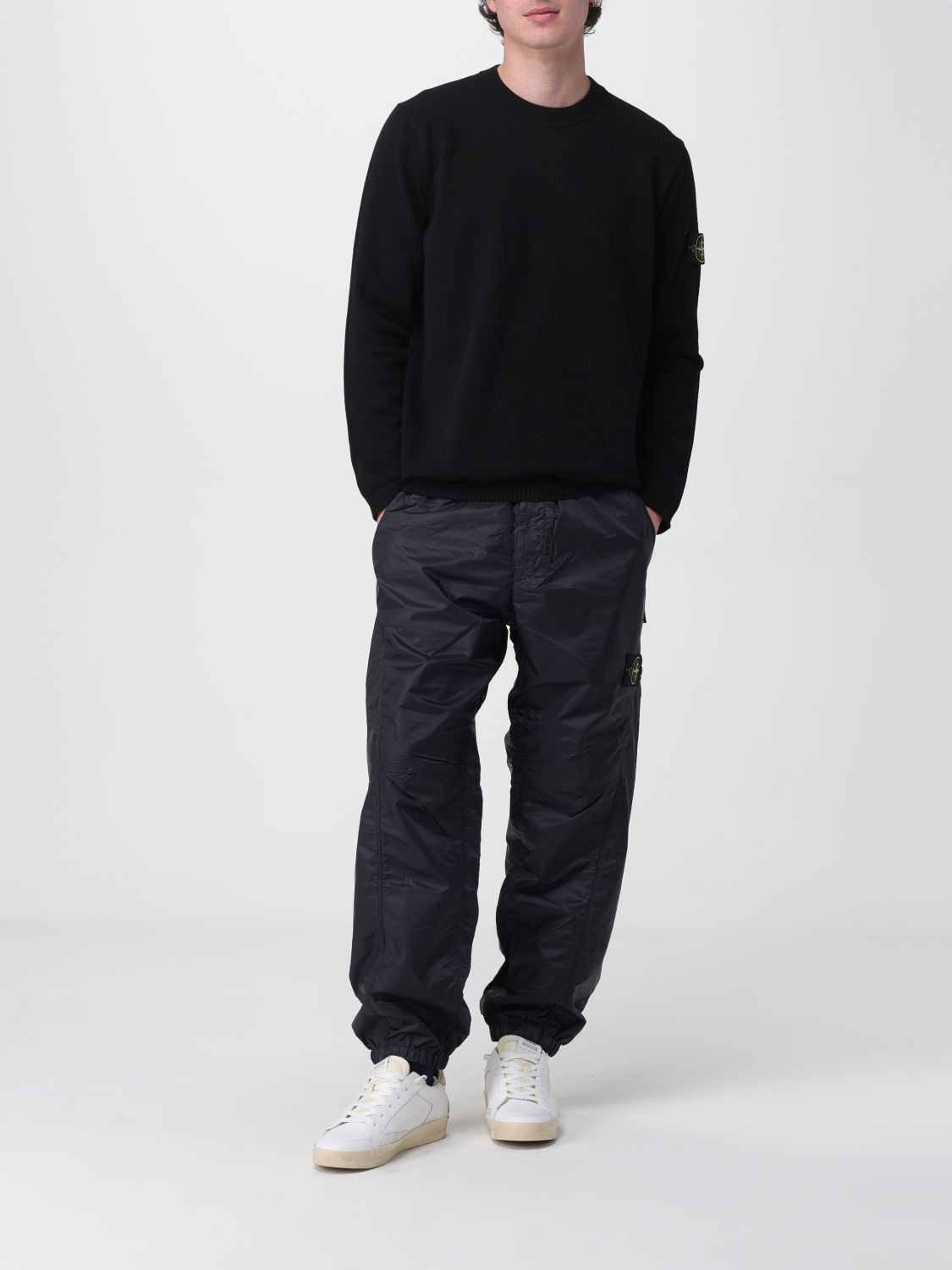 Pants Men color Blue