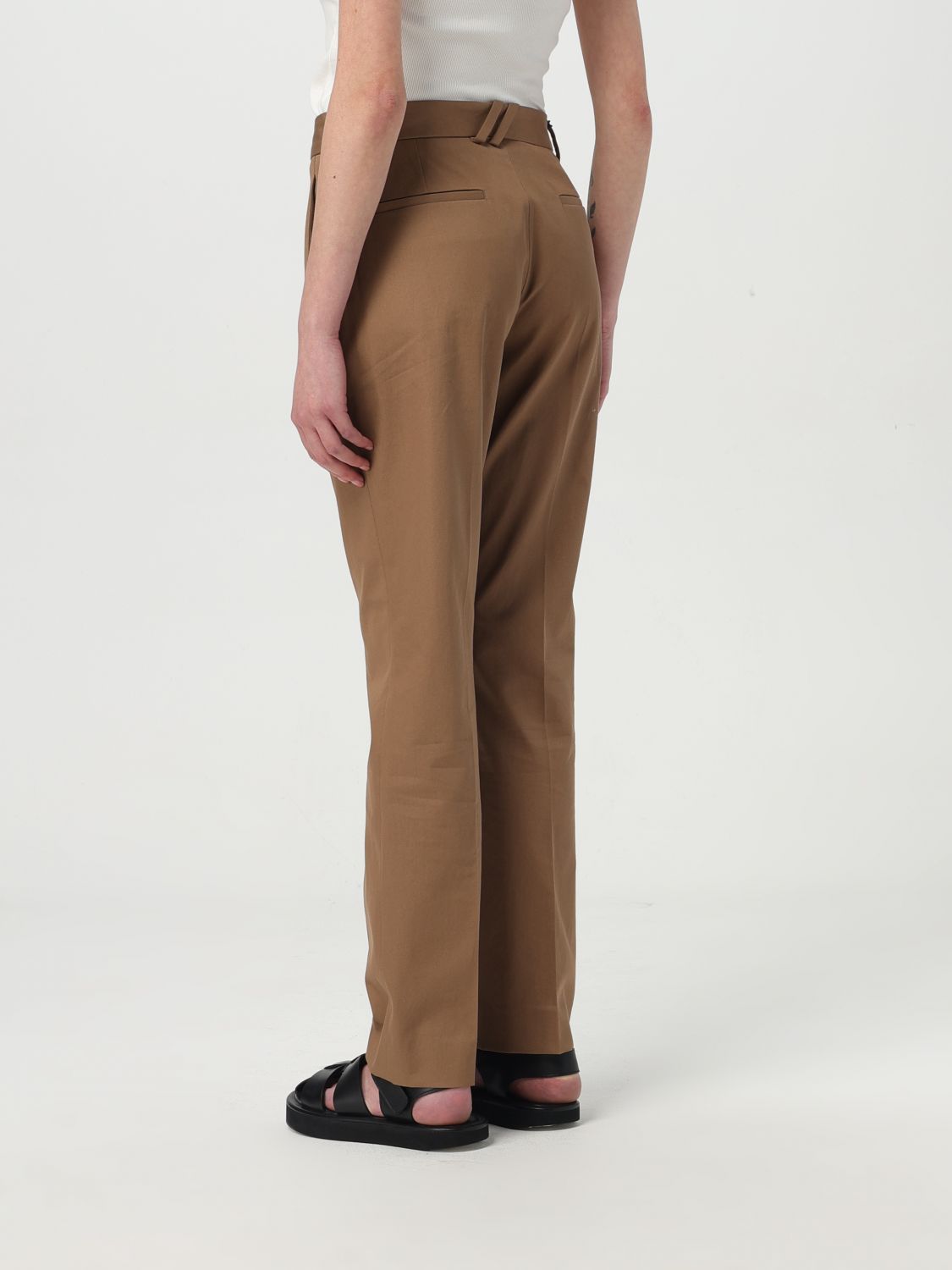 Pants BURBERRY Woman color Beige