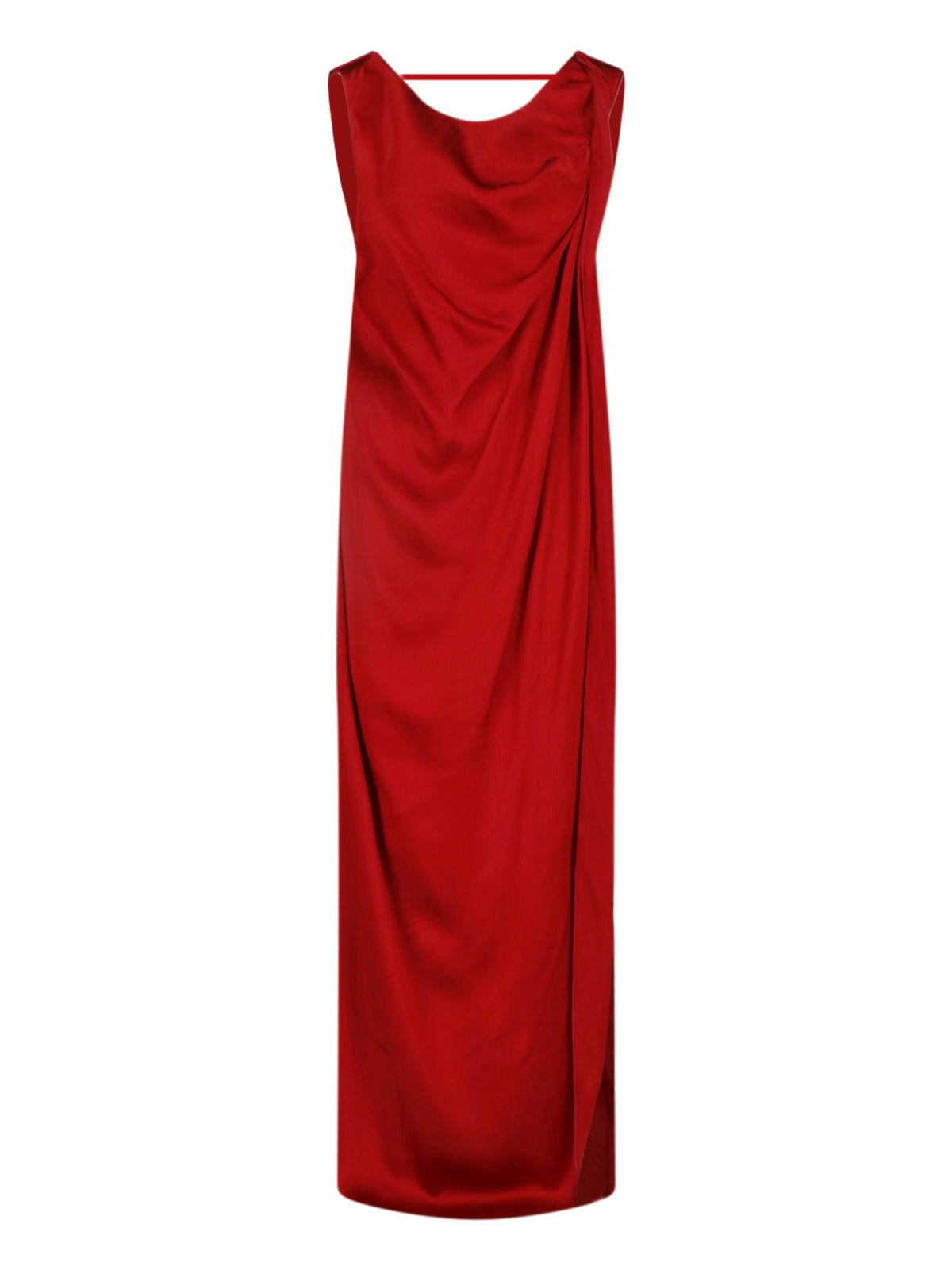 Acetate Silk Midi Dress