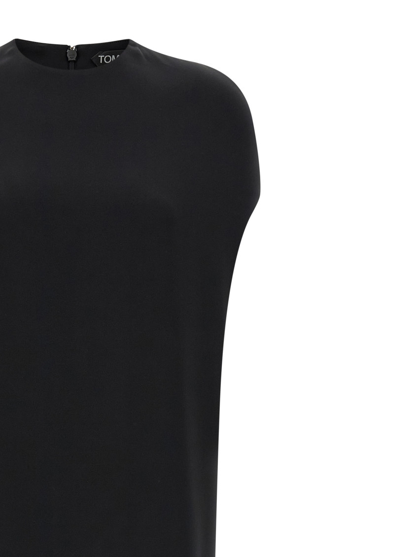 Double Georgette Jumpsuit Silk Elastane Jumpsuits - Women
