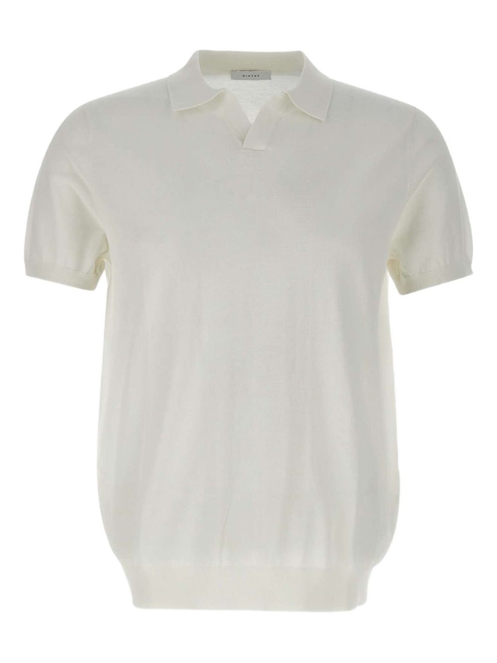 Polo-collar t-shirt - White