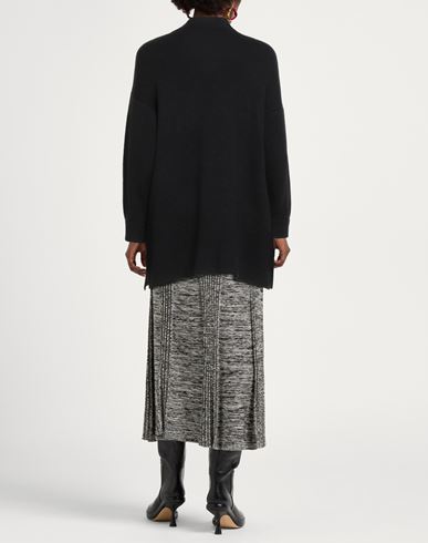 Woman Cardigan Black Size ONESIZE Wool, Acrylic
