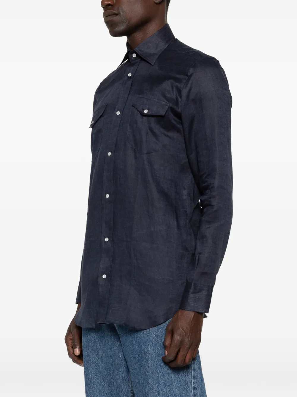 Chemise en lin Sartorio Napoli