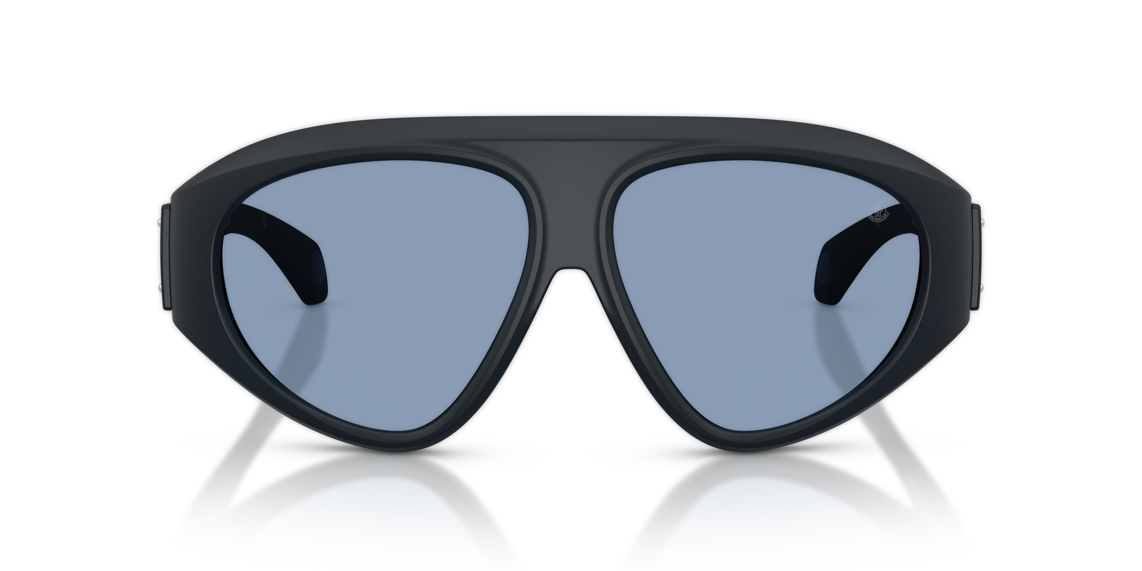 Moncler Unisex Moncler ME8014U ZYRA 503072 Gafas de sol Inyectado Azul Azul claro Piloto Norma