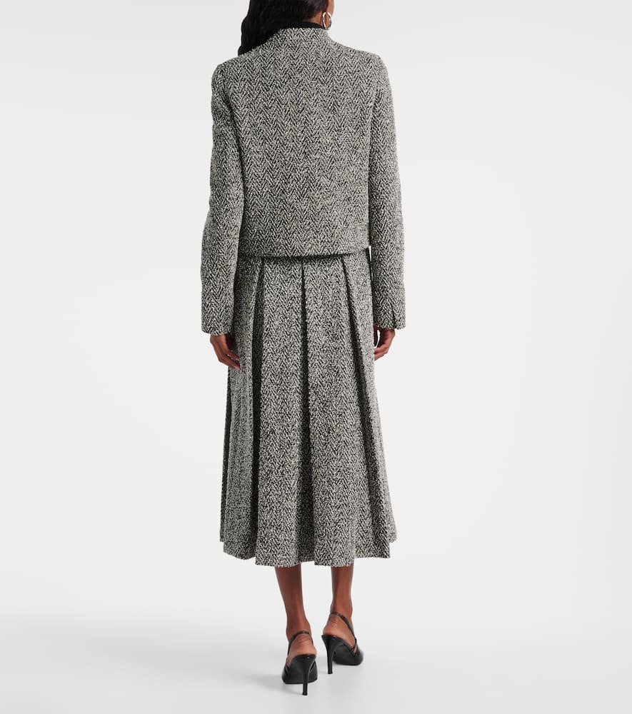 Donald cotton and wool-blend jacket
