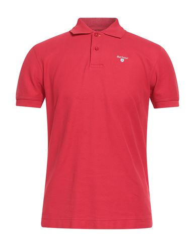 Man Polo shirt Red Size S Cotton