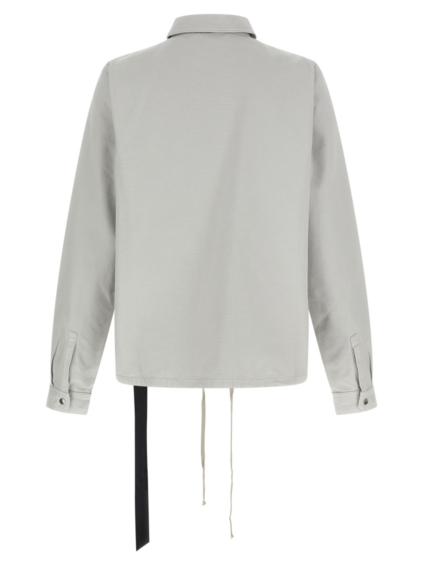 Grey Shirt Collar Jackets