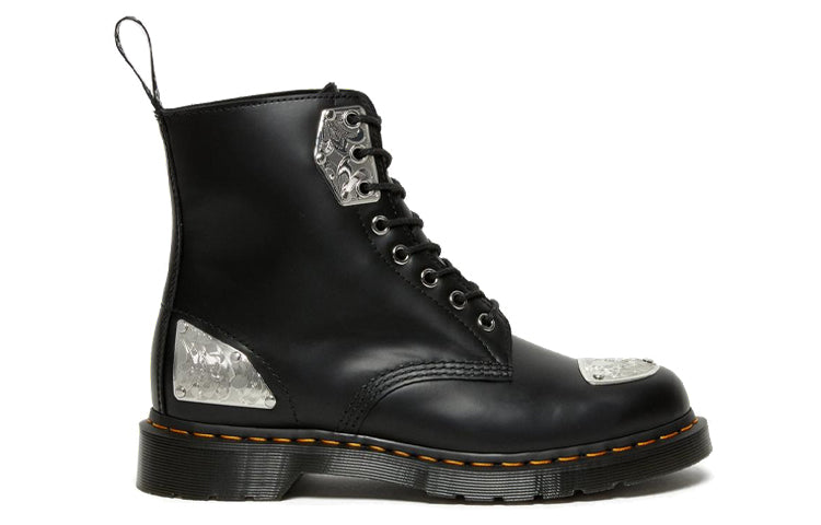 King Nerd 1460 Martin Boots Black