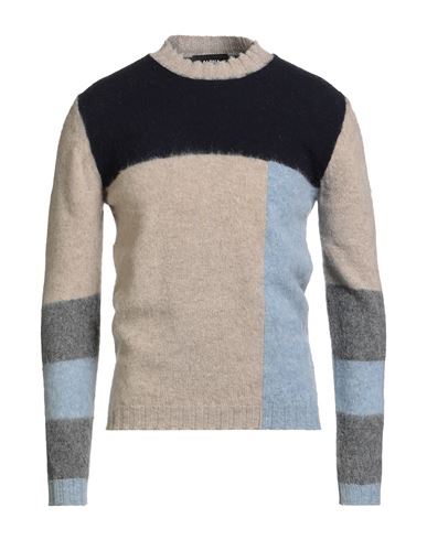 Man Sweater Beige Size 38 Wool