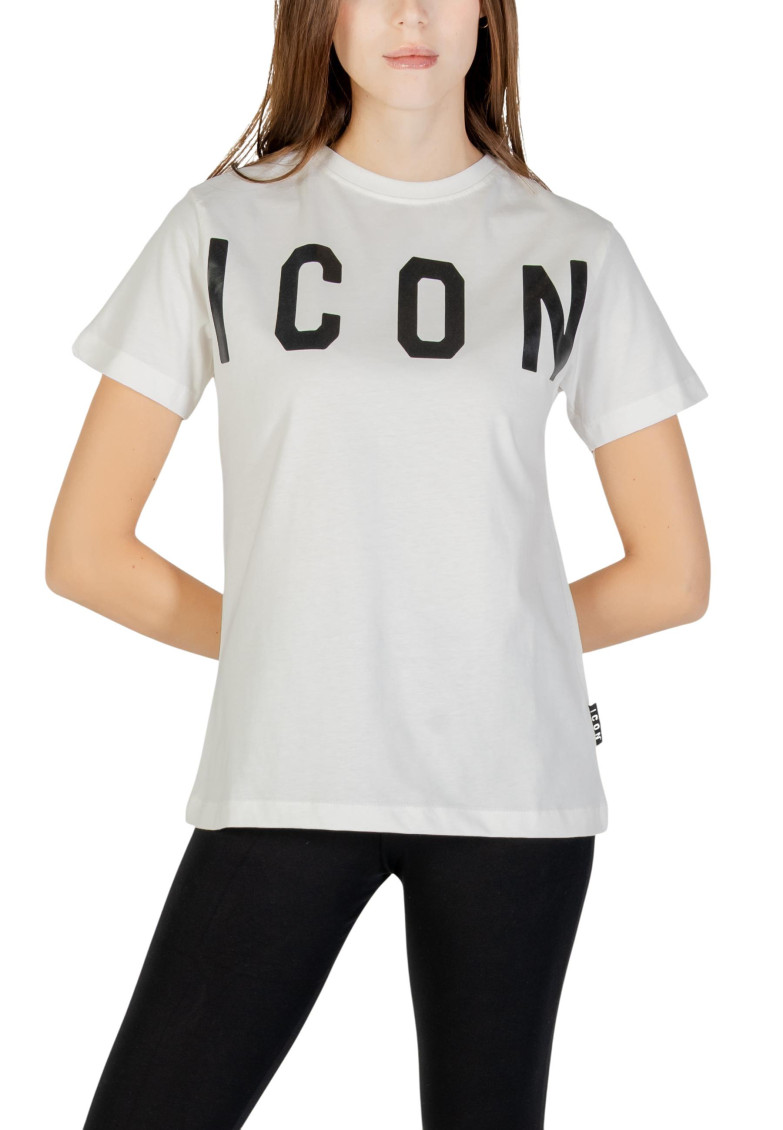 White Logo Crew Neck T-Shirt