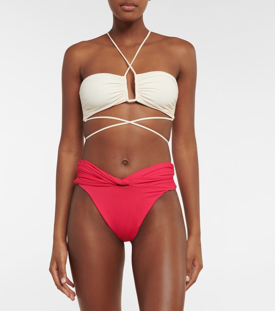 Halterneck bikini top