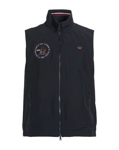 Man Vest Midnight blue Size L Polyester