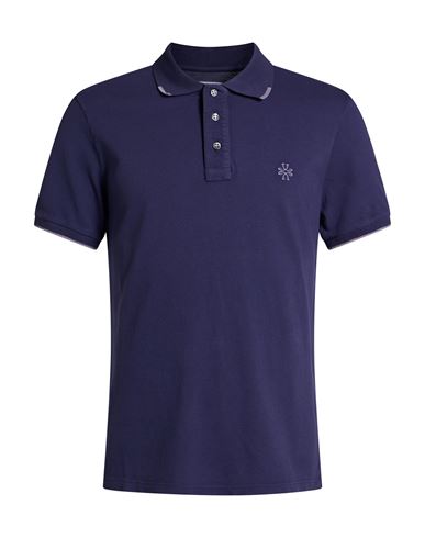 Jacob Cohёn Man Polo shirt Purple Size XL Cotton, Elastane