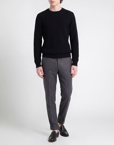 Man Sweater Black Size 44 Virgin Wool