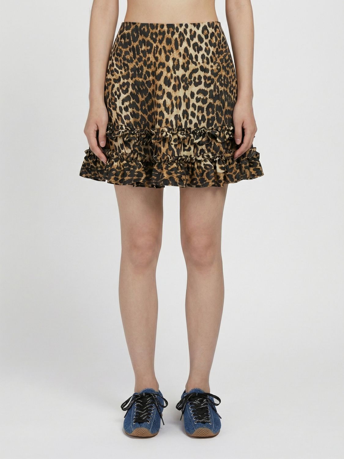 Skirt Woman color Brown