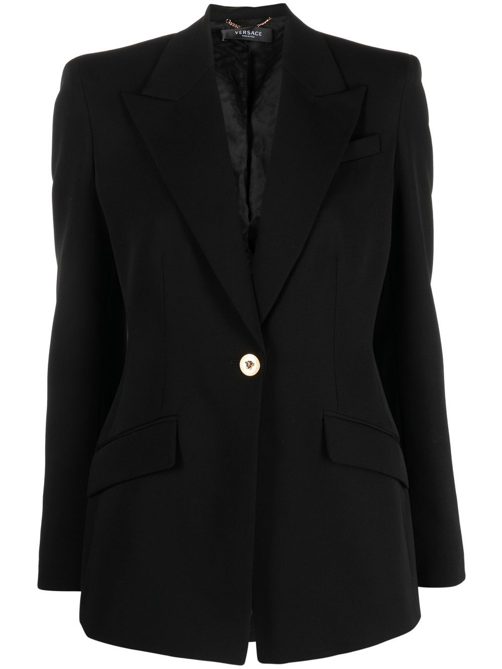 Single-breasted blazer - Black