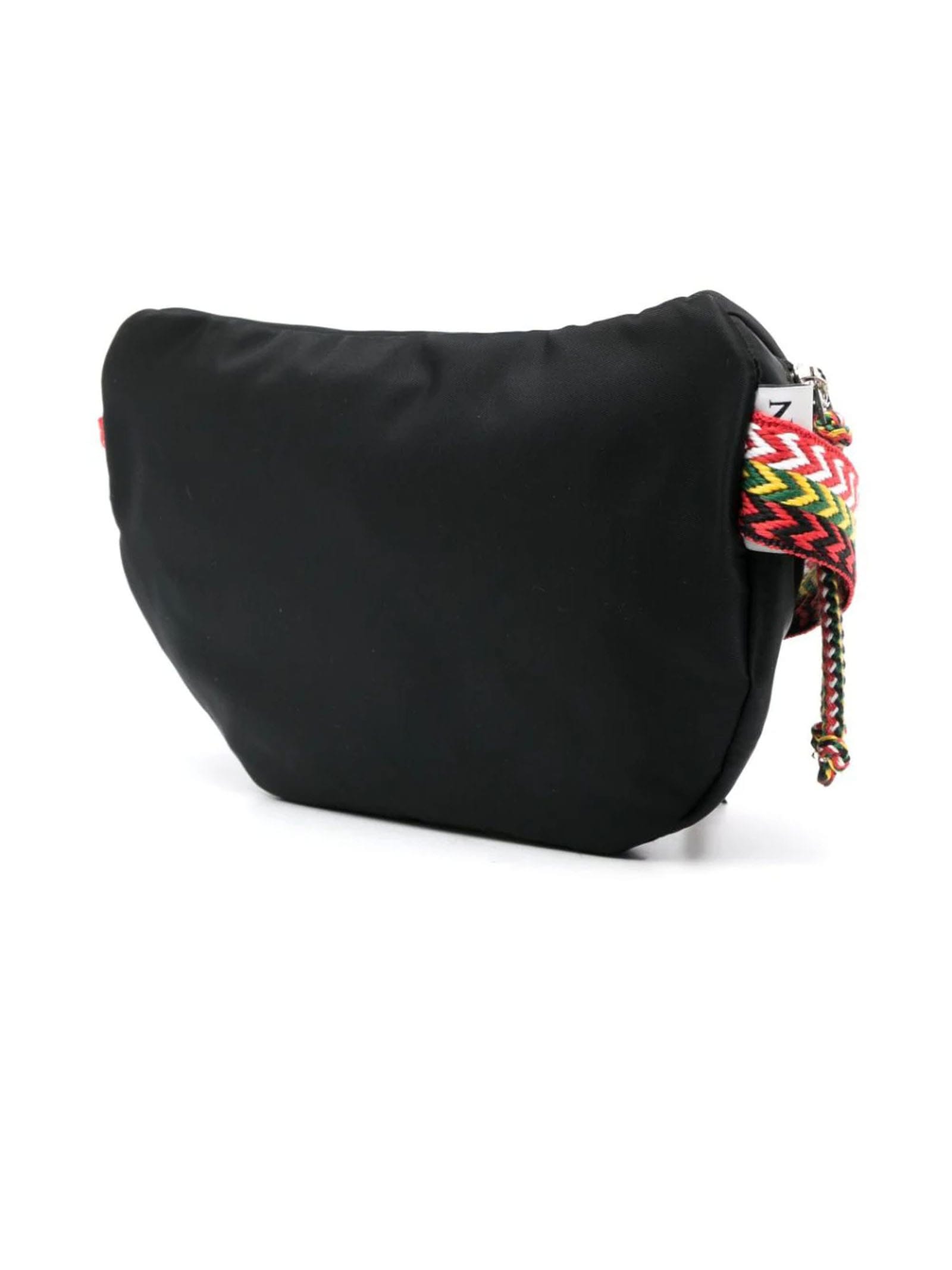 Black Small Curb Belt Bag