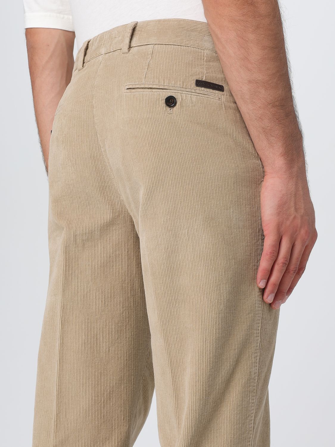 Pants Men color Beige