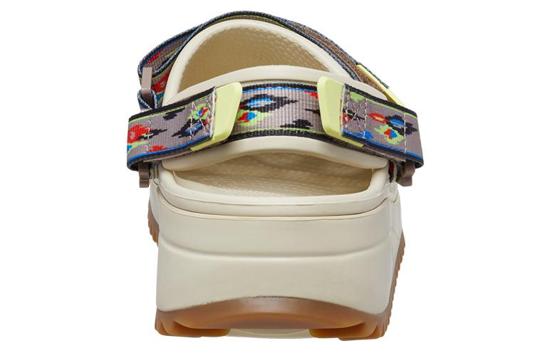 Classic Hiker Ikat Clogs 'White Tan'