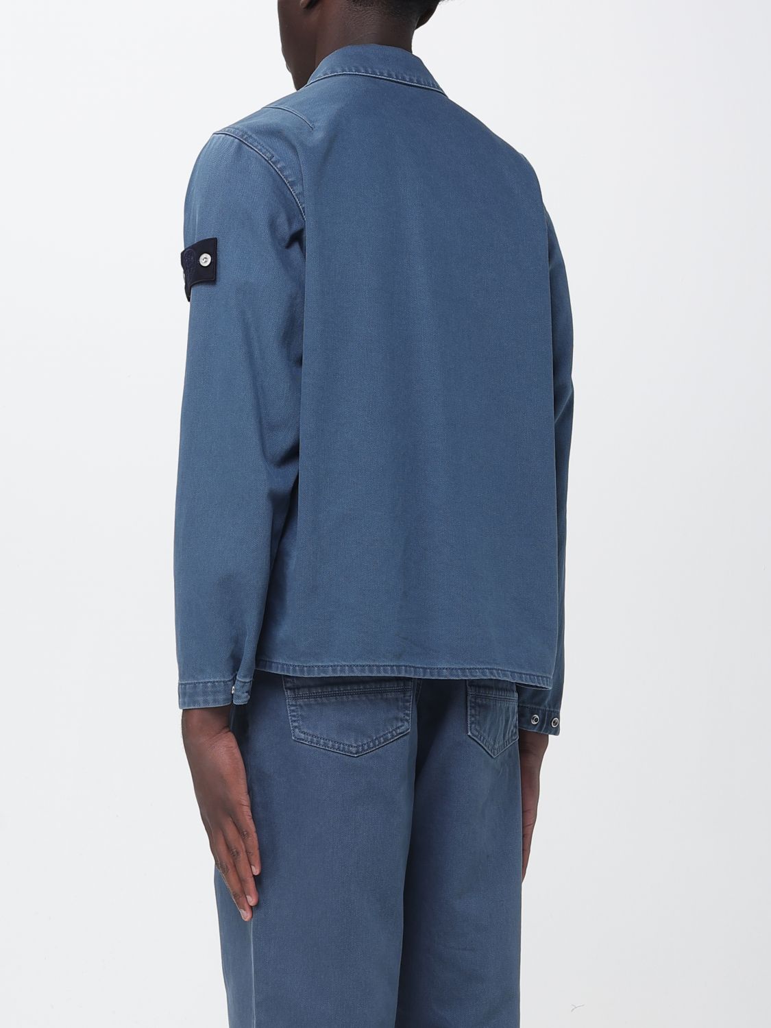 Shirt Men color Indigo