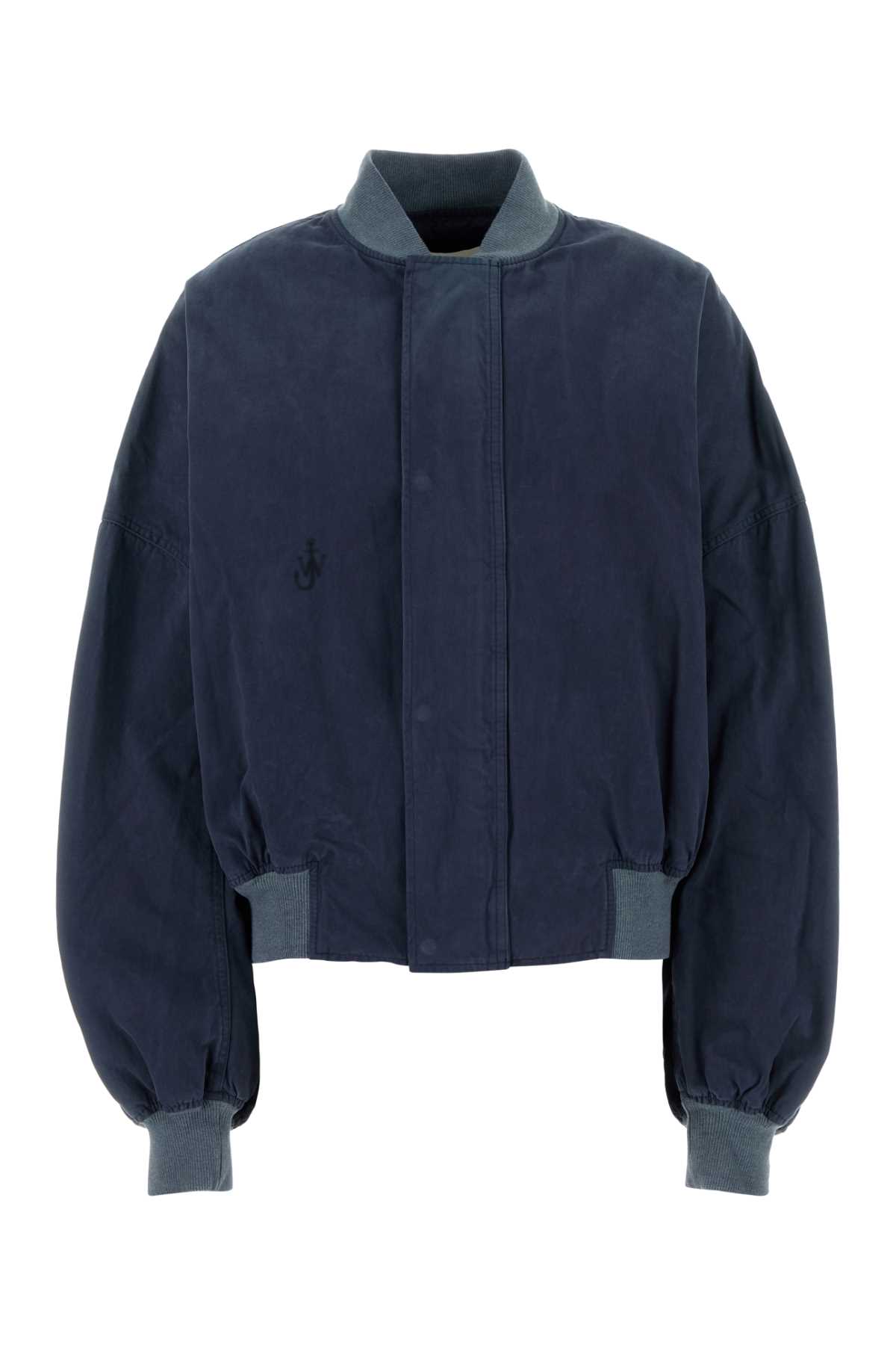 J. W. Anderson Air Force Blue Cotton Bomber Jacket