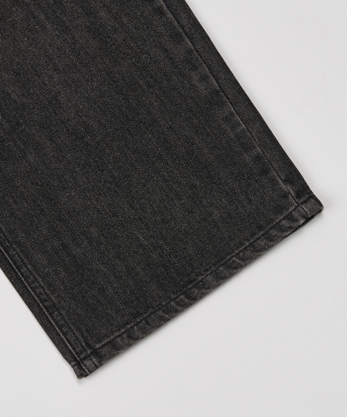 Vintage Washed Wide Denim Pants
