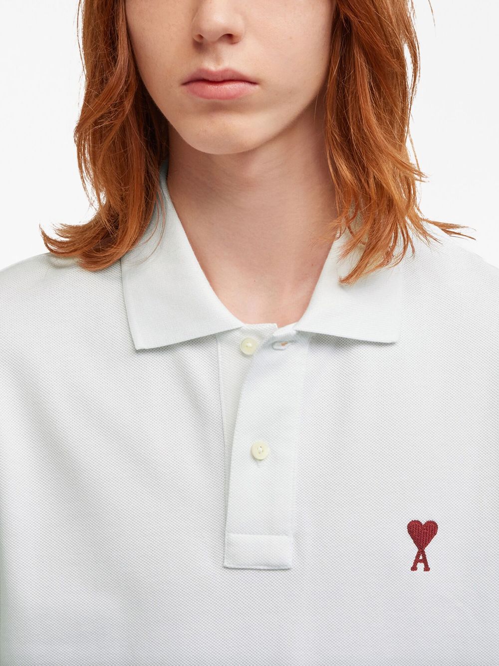 -Ami De Coeur Polo Bianco-Uomo