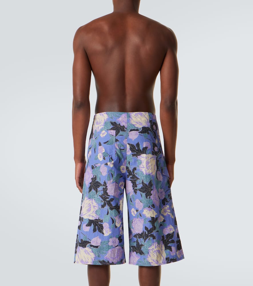 Floral swim shorts