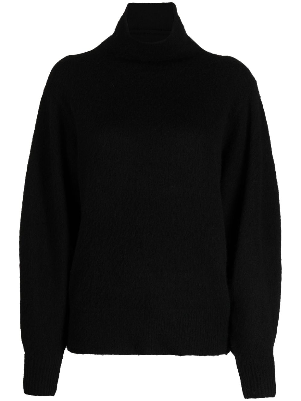 Lyrical brushed wool-blend jumper - White